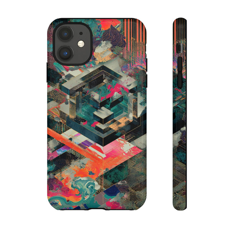 Kleurrijke Geometrische Abstracte Kunst