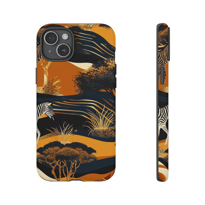 Abstract Afrikaans Savanne Zebra Patroon