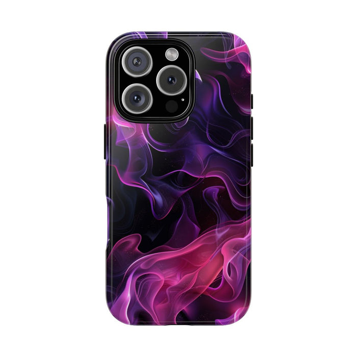 Violette en Roze Abstracte Vlammen
