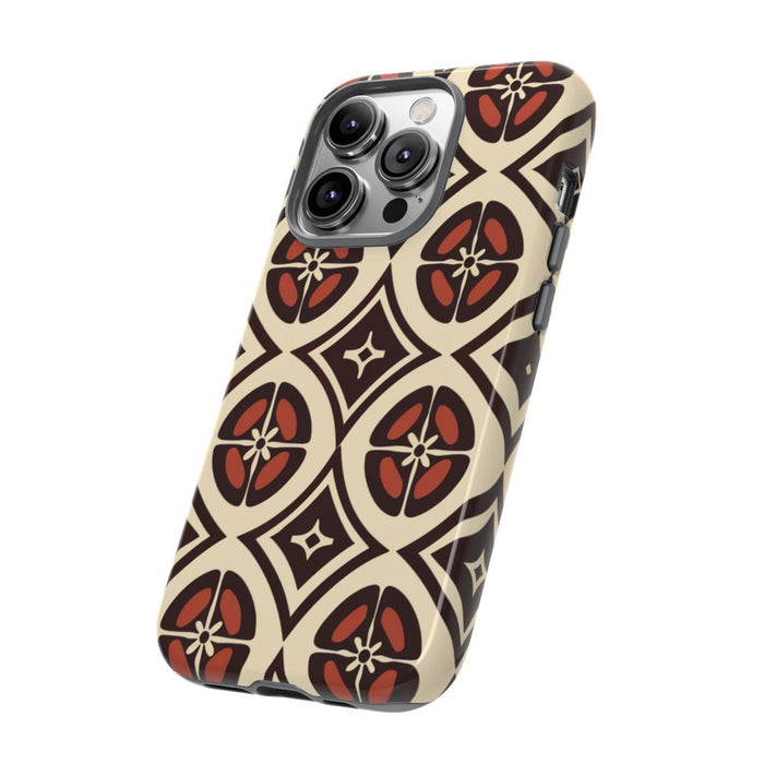 Geometrisch Bruin-Beige Patroon
