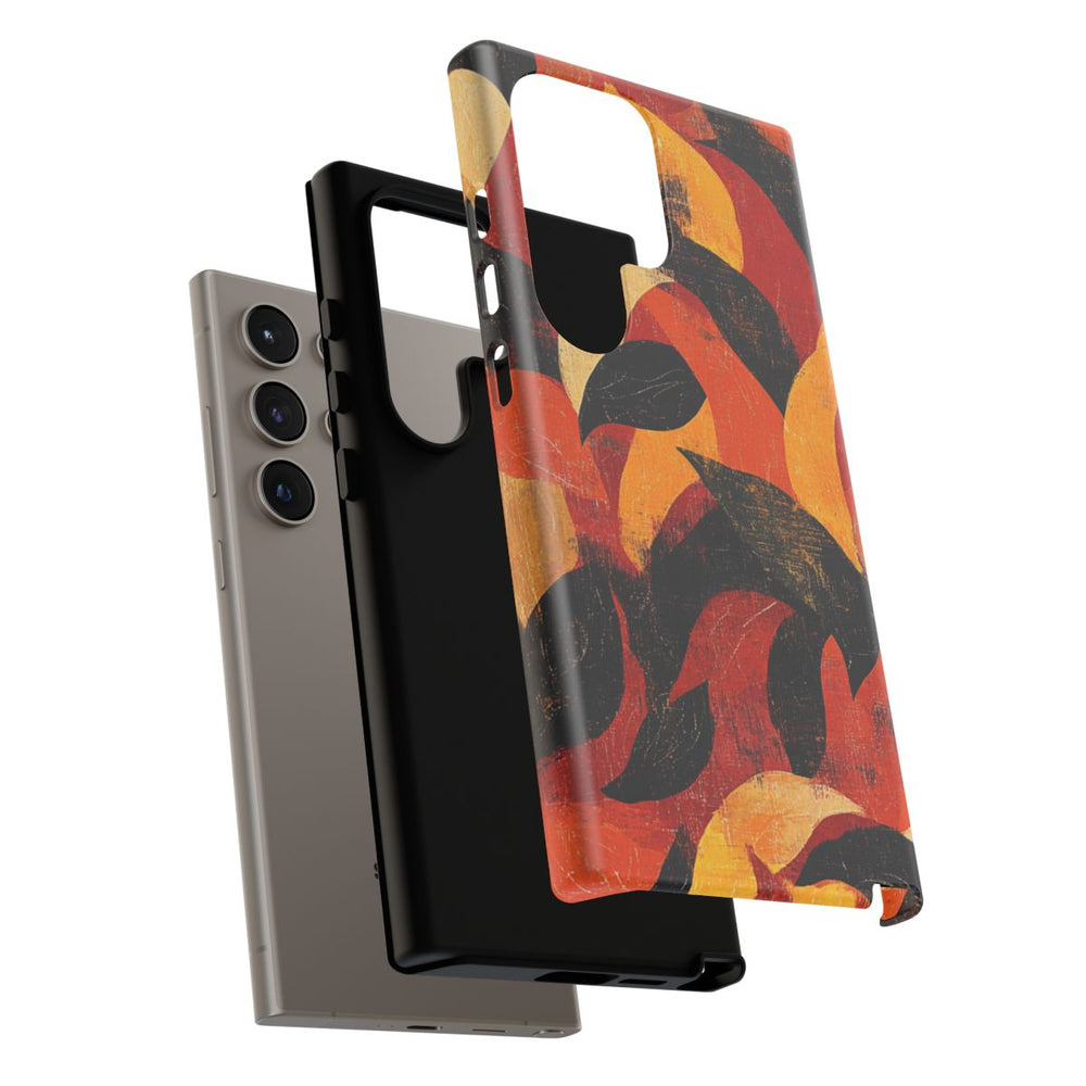 Abstract Herfstbladeren Patroon