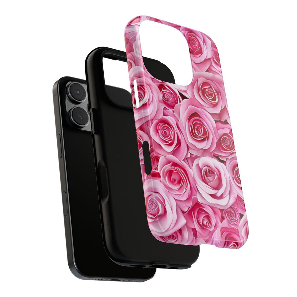 Roze Rozenpatroon