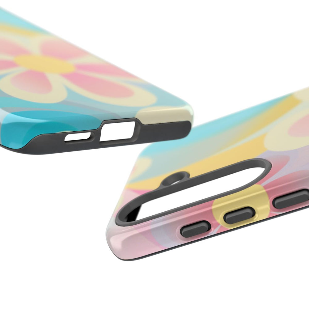 Pastel Groovy Bloemenpatroon