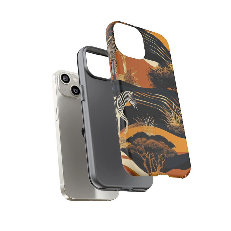 Abstract Afrikaans Savanne Zebra Patroon