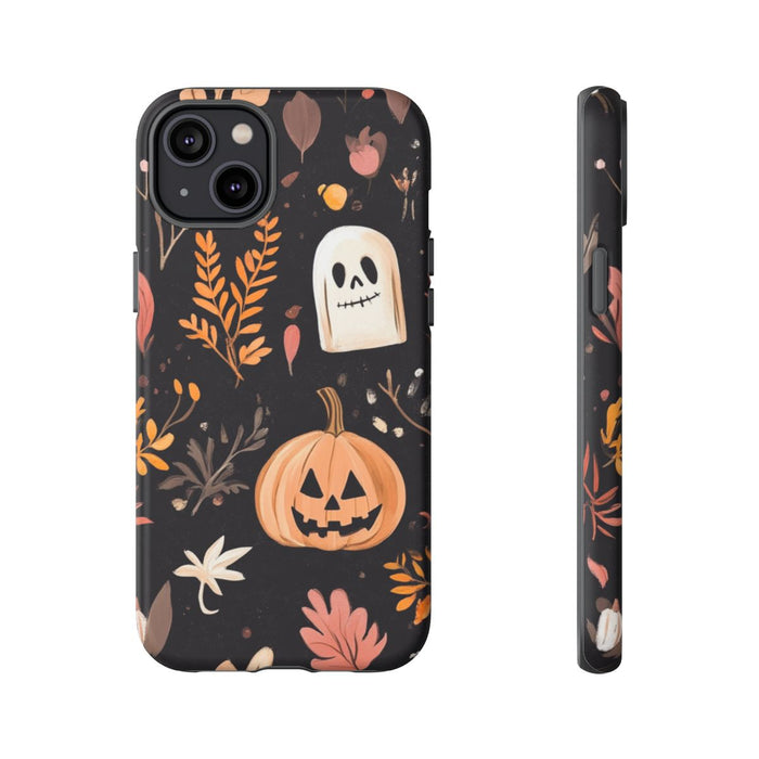Halloween Pompoen- en Spookmotief