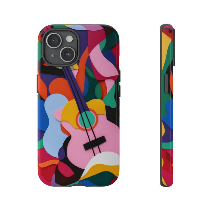 Kleurrijke Abstracte Gitaar