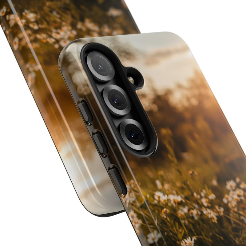 Zonnig Madeliefjesveld Ontbijtscène