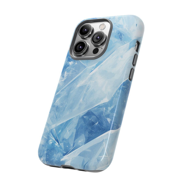 Blauwe IJstextuur