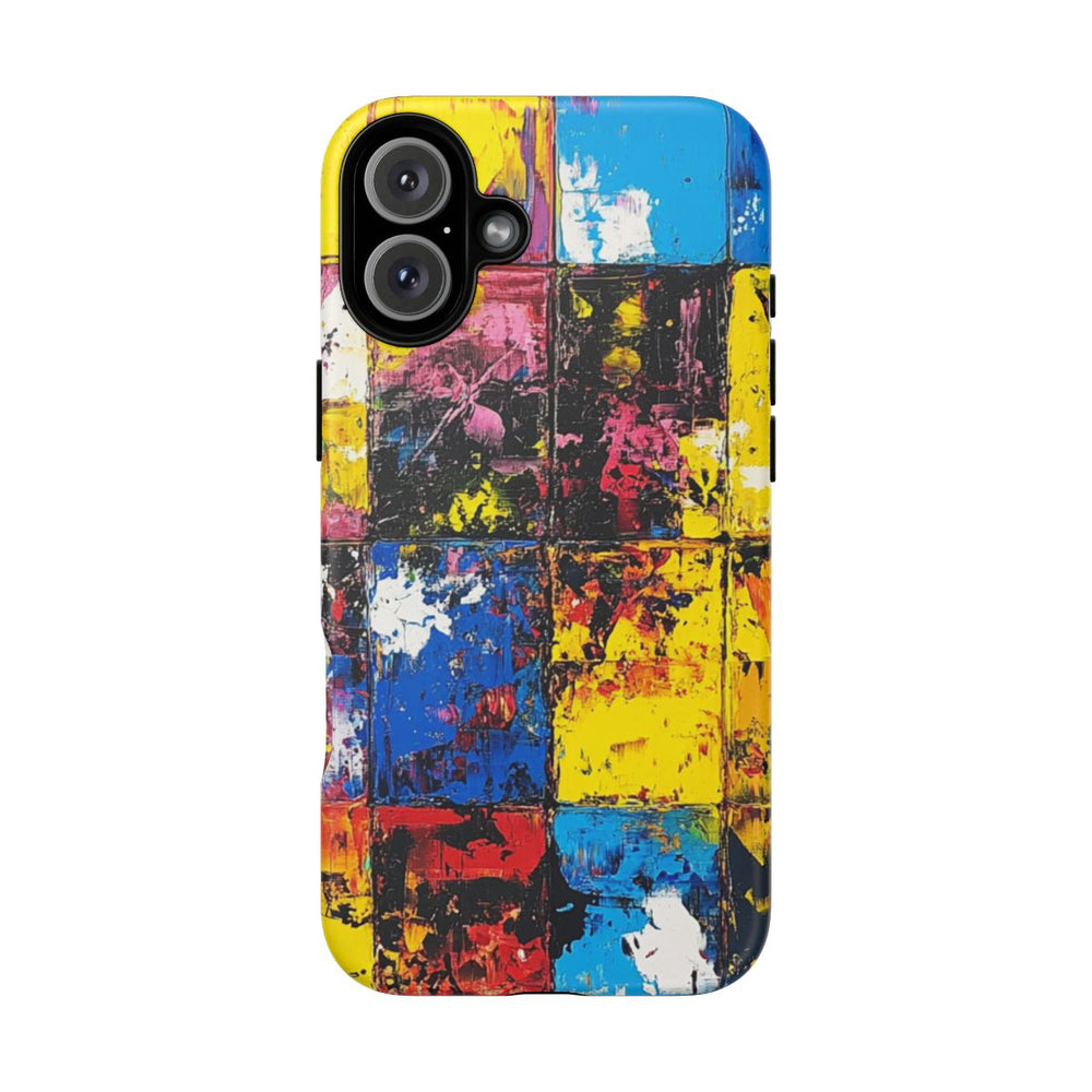 Abstracte Kleurrijke Vierkanten