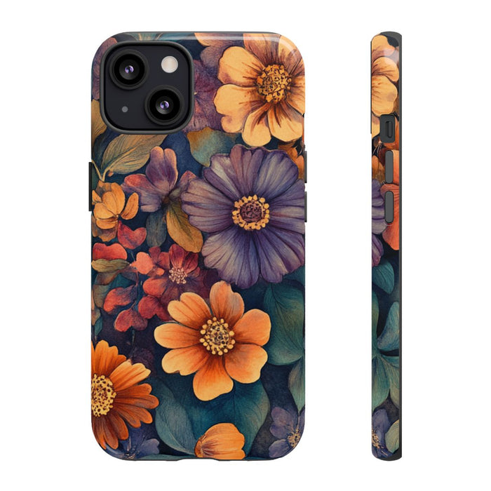 Levendig Aquarel Bloemenpatroon