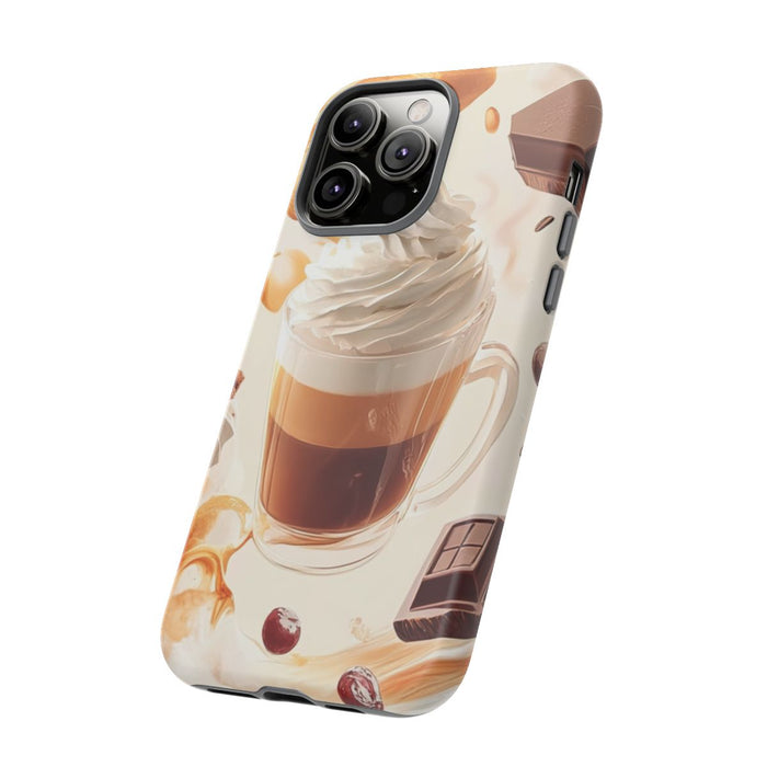 Dynamische Illustratie van Koffie en Zoetigheden