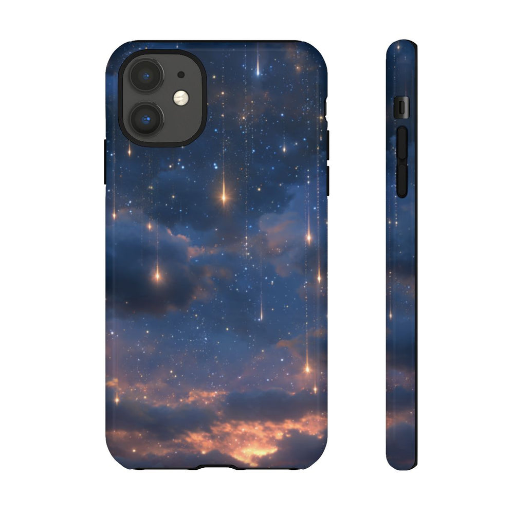 Magische Nachtlucht met Vallende Sterren