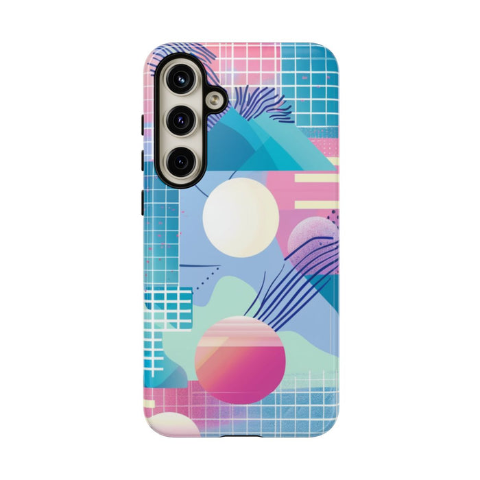 Abstract Geometrisch Patroon in Pasteltinten