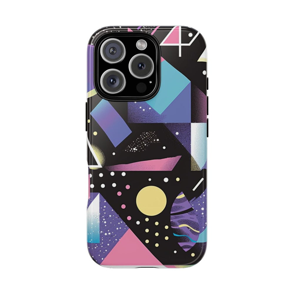 Geometrisch Vaporwave Abstract Patroon