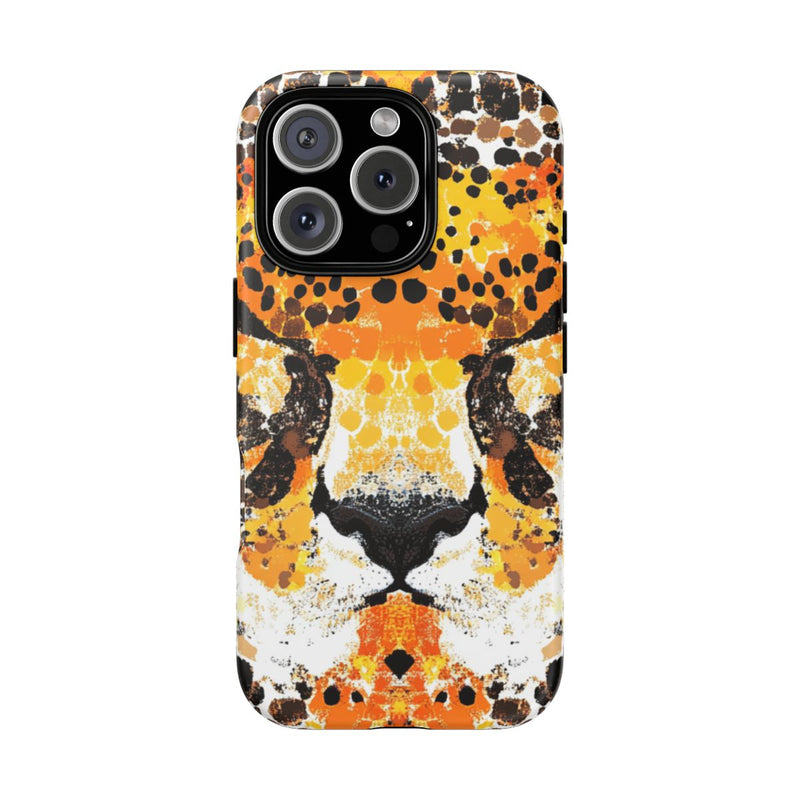 Abstracte Cheetagezicht Patroon