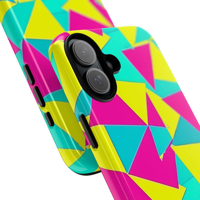 Neon Driehoekenpatroon