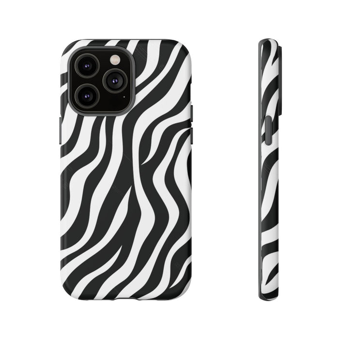 Zwart-Wit Zebra Strepenpatroon