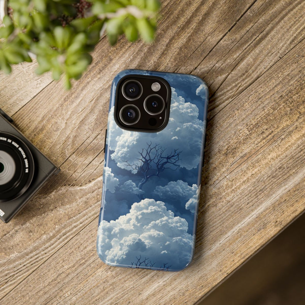 3D Wolken en Boompatroon