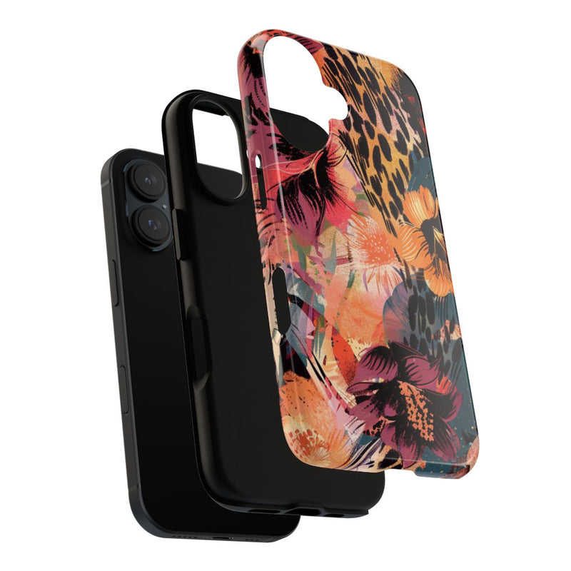 Abstracte Bloemen- en Dierenprint