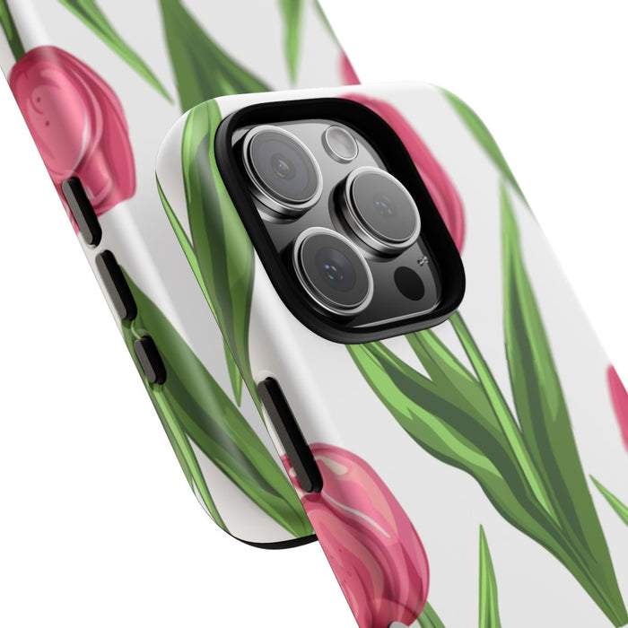 Roze Tulp Bloemenpatroon