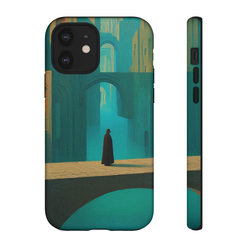 Surréalistisch Architectonisch Landschap met Persoon