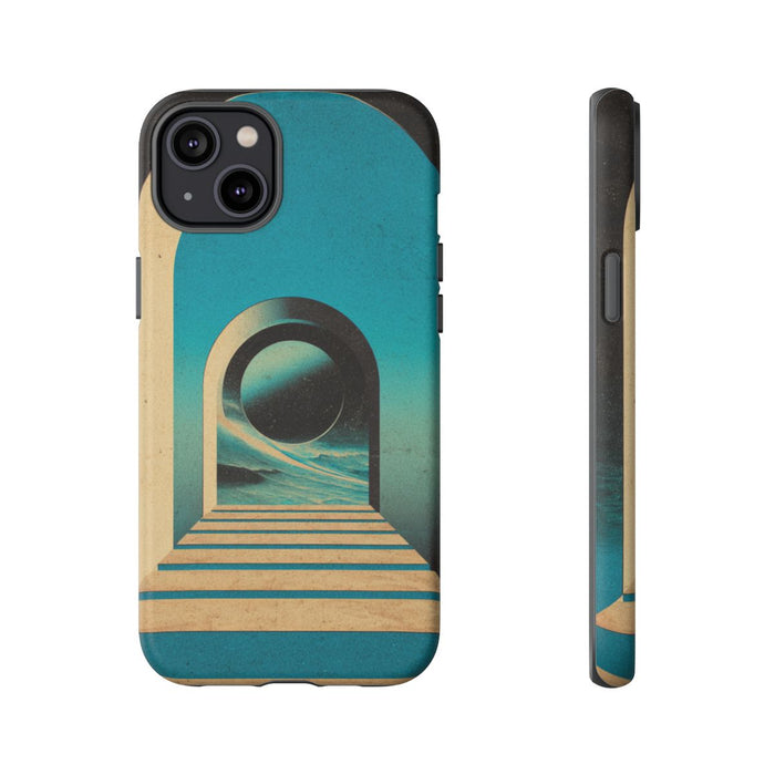 Sfeervolle Surrealistische Poort met Bol