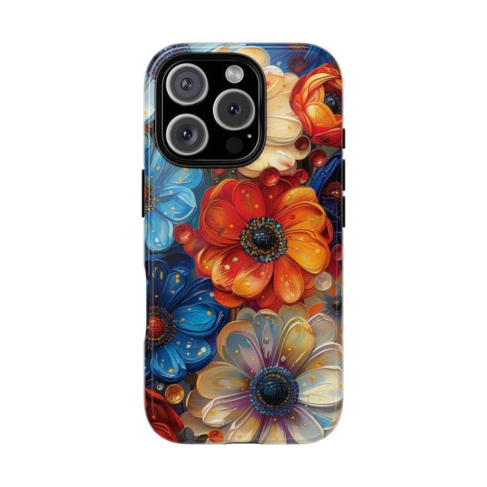 Levendig Abstract Bloemenpatroon