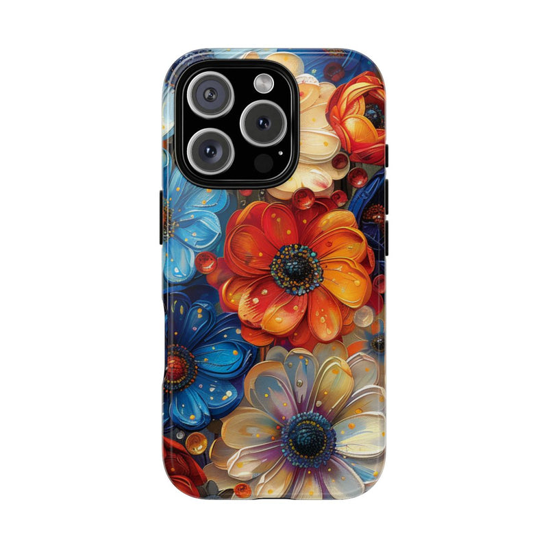 Levendig Abstract Bloemenpatroon
