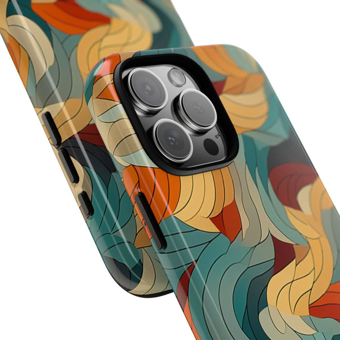 Abstract Veelkeurige Bladerenpatroon