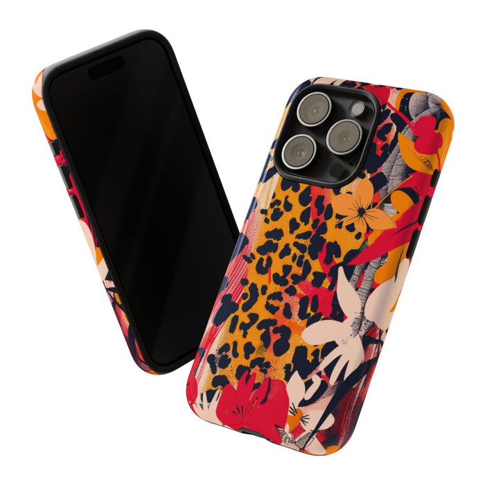 Abstracte Bloemen- en Dierenprint