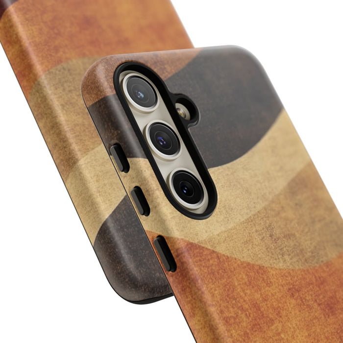 Warme Abstracte Golfpatronen