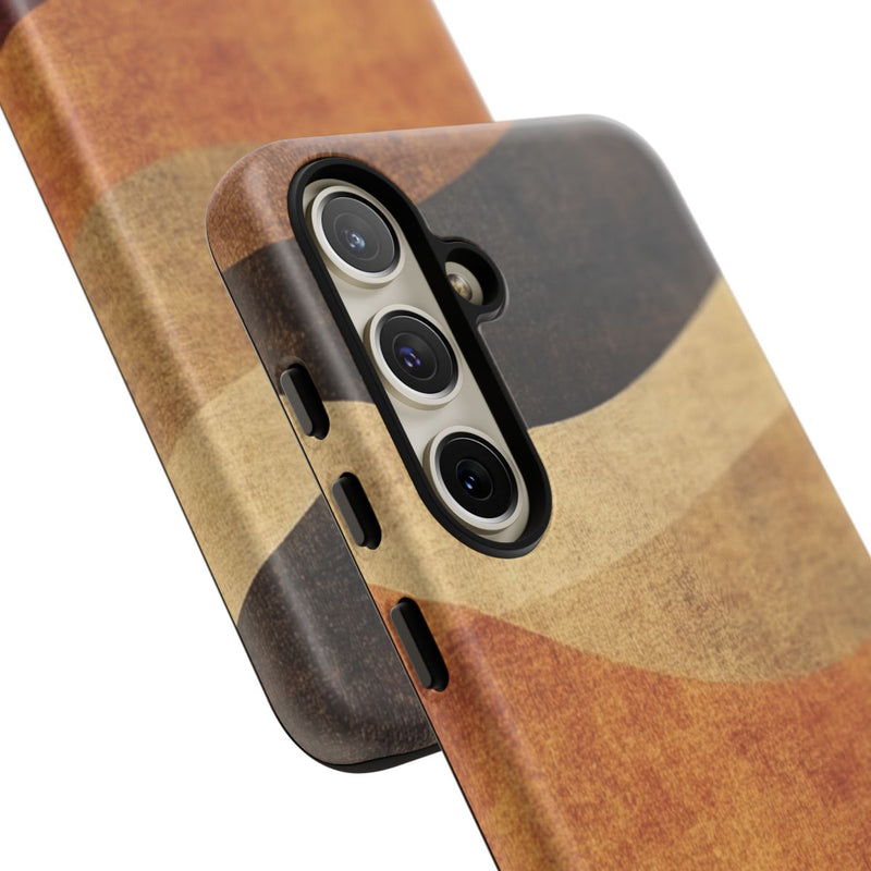 Warme Abstracte Golfpatronen