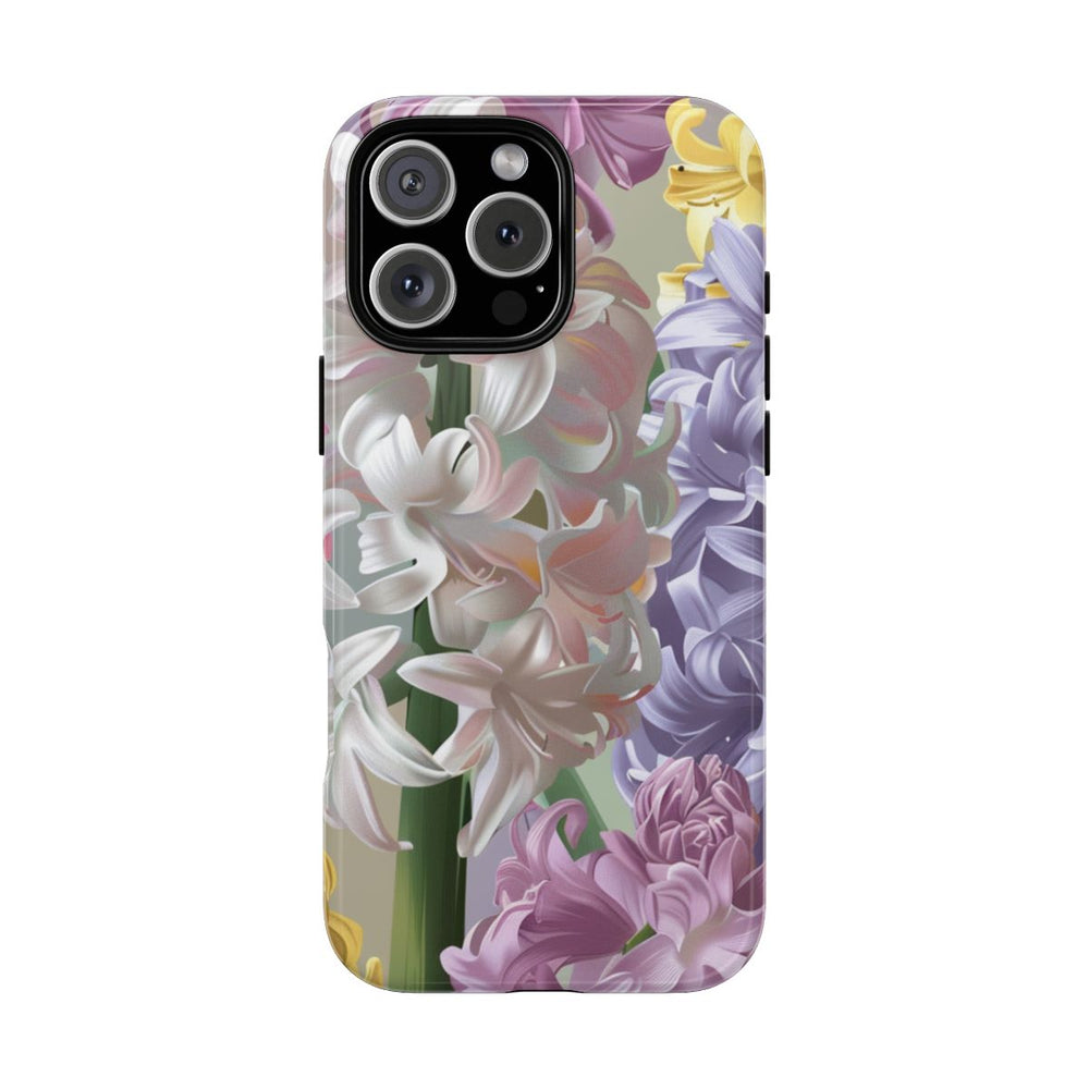 Kleurrijk Hyacinten Bloemenpatroon
