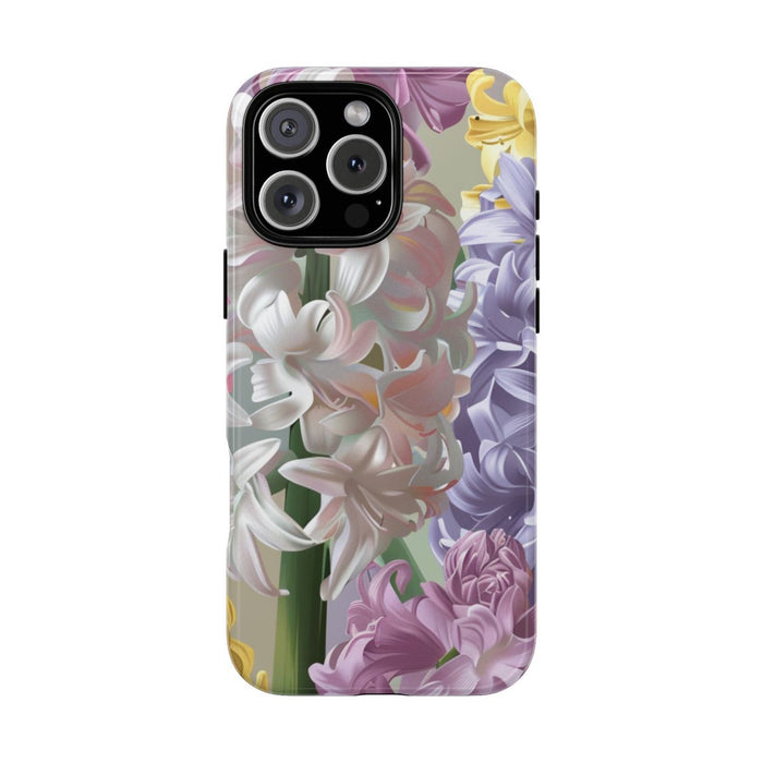 Kleurrijk Hyacinten Bloemenpatroon