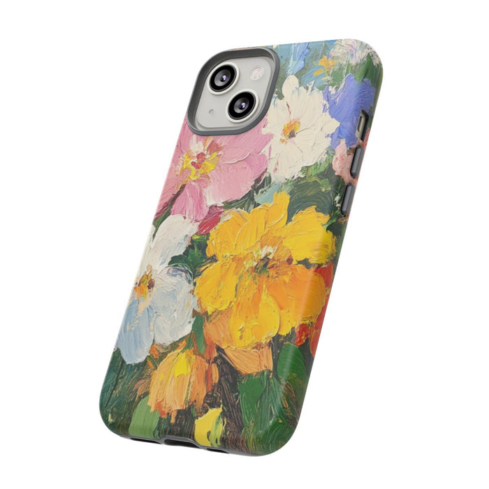 Kleurrijk Olieverfboeket met Bloemen