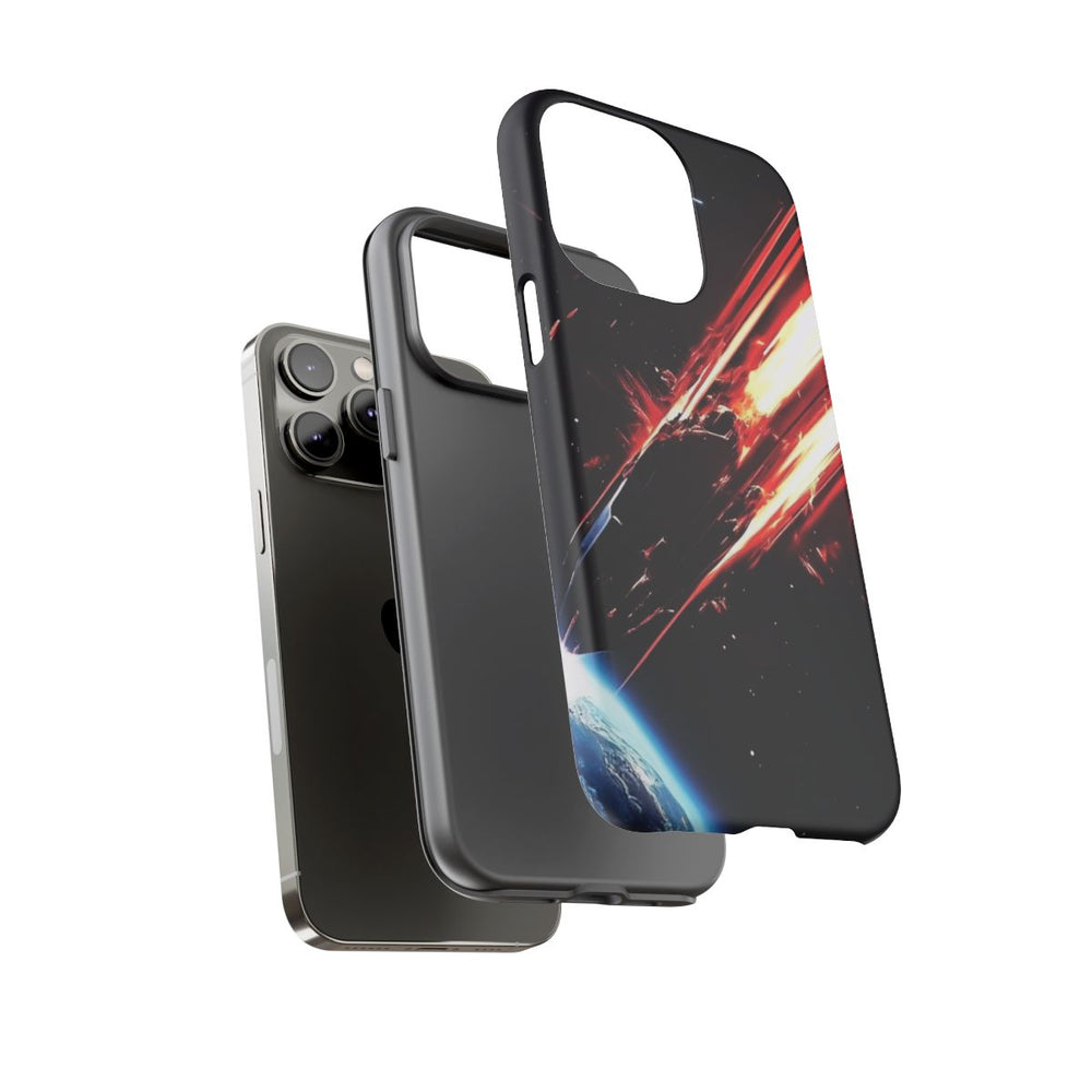 Vurige Meteoorinslag in de Ruimte