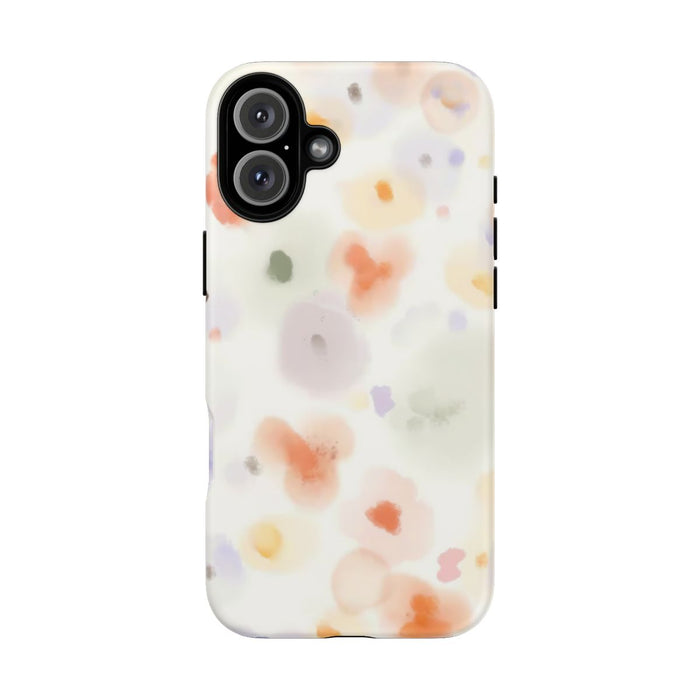 Zachte Pastel Waterverf Bloemenpatroon