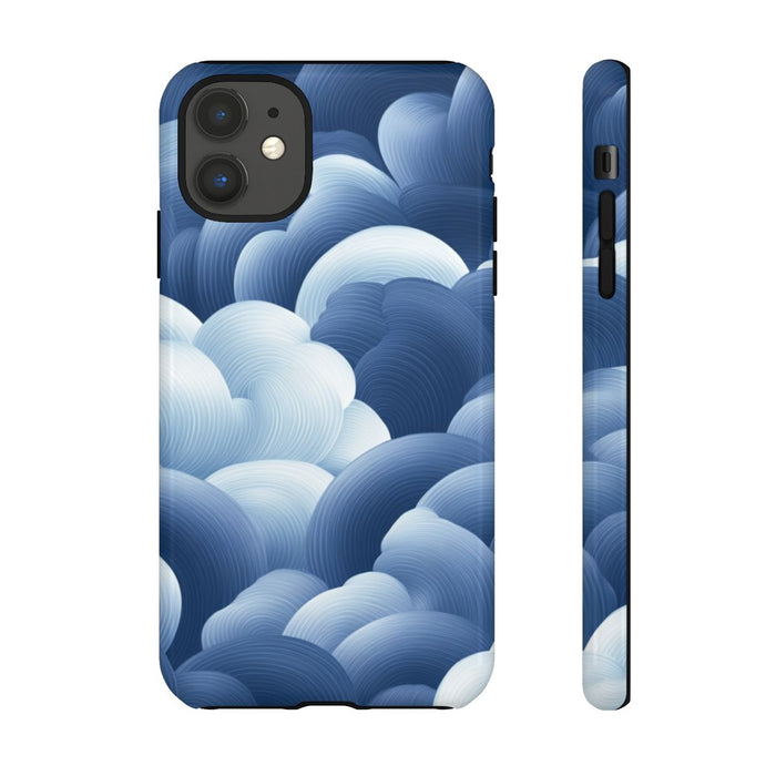 Blauw-Wit Wolkenpatroon