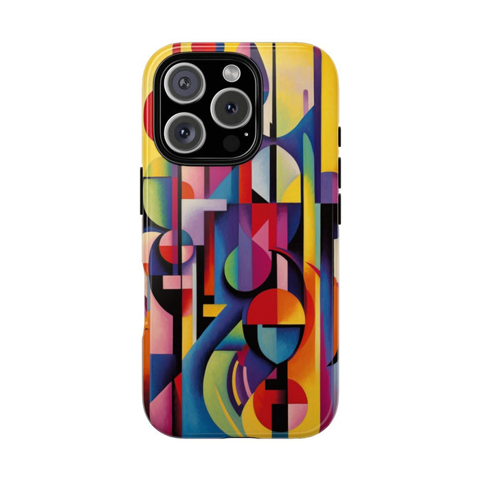 Abstracte Geometrische Vormen met Heldere Kleuren