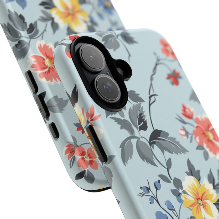 Vintage Bloemenpatroon in Pasteltinten