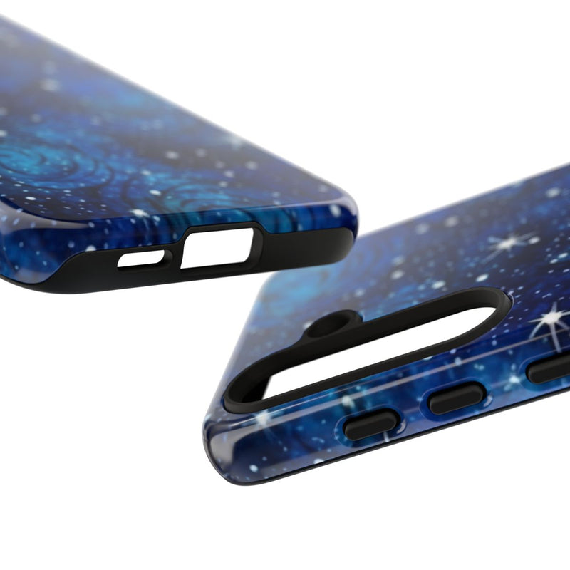 Blauw Sterrenstelsel Patroon