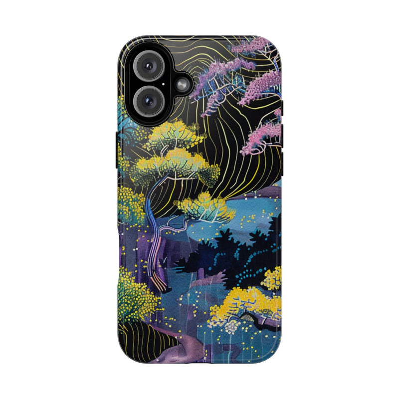 Kleurrijk Abstract Boomlandschap