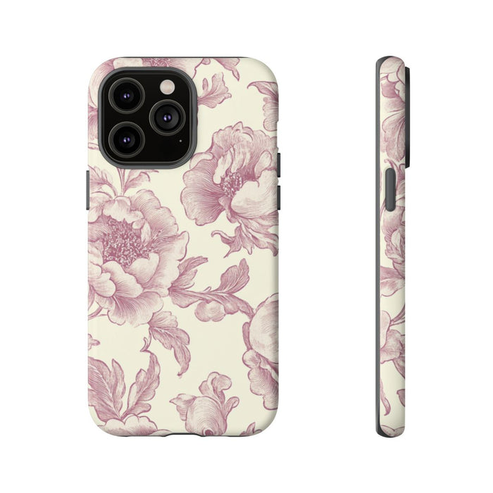 Elegante Victoriaanse Bloemenprint