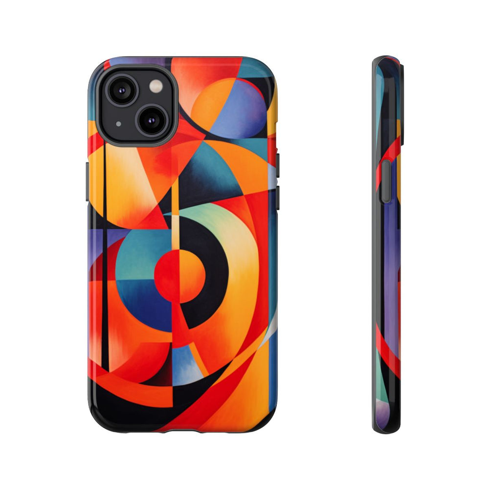 Vrolijke Geometrische Abstracte Kunst