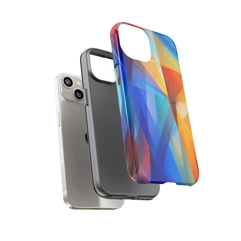 Levendig Geometrisch Abstract Ontwerp