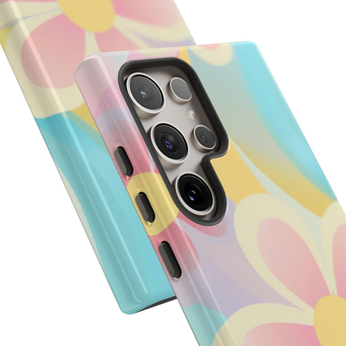 Pastel Groovy Bloemenpatroon