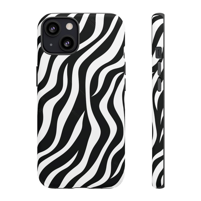 Zwart-Wit Zebra Strepenpatroon