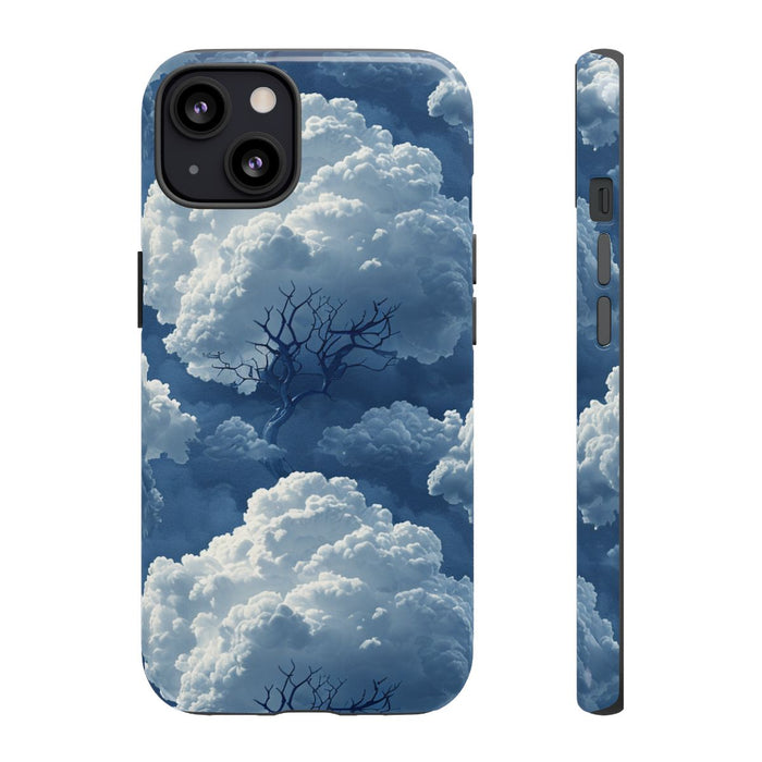 3D Wolken en Boompatroon