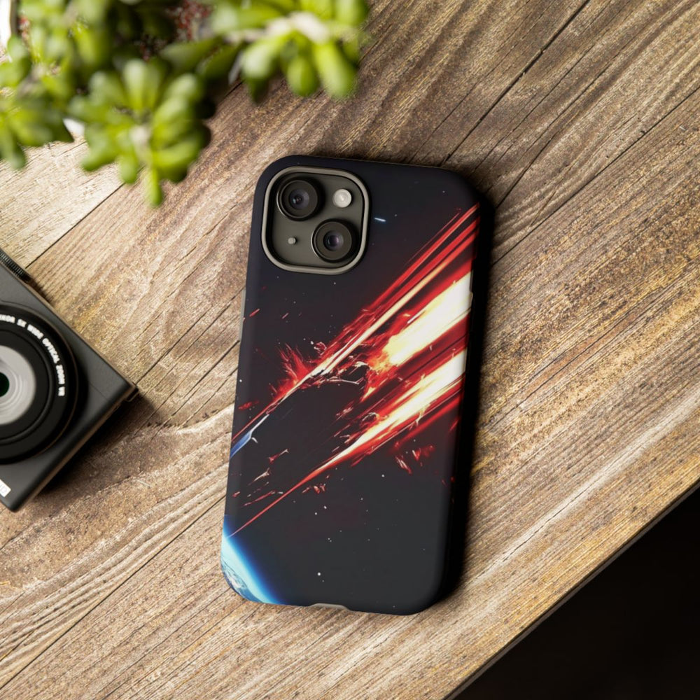 Vurige Meteoor Richting Aarde