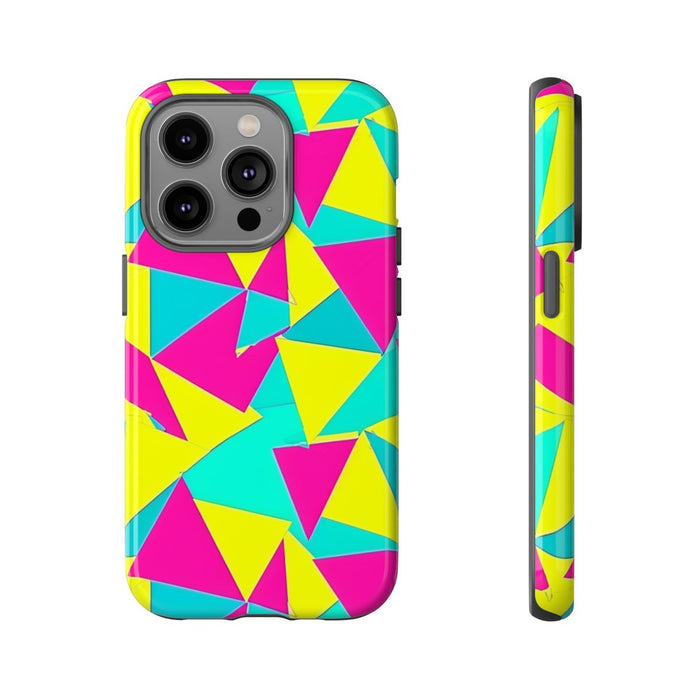 Neon Driehoekenpatroon